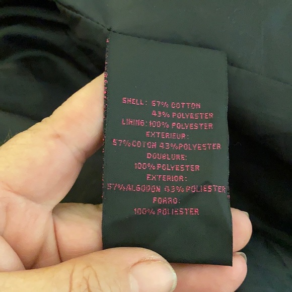 Betsey Johnson coat/rain coat with pockets and great heart buttons - Picture 12 of 13